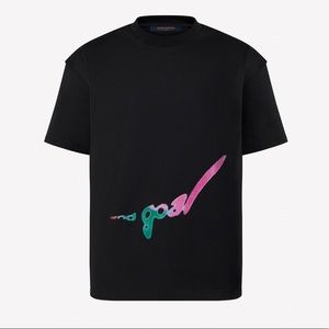 Louis Vuitton End Goal Tee - black